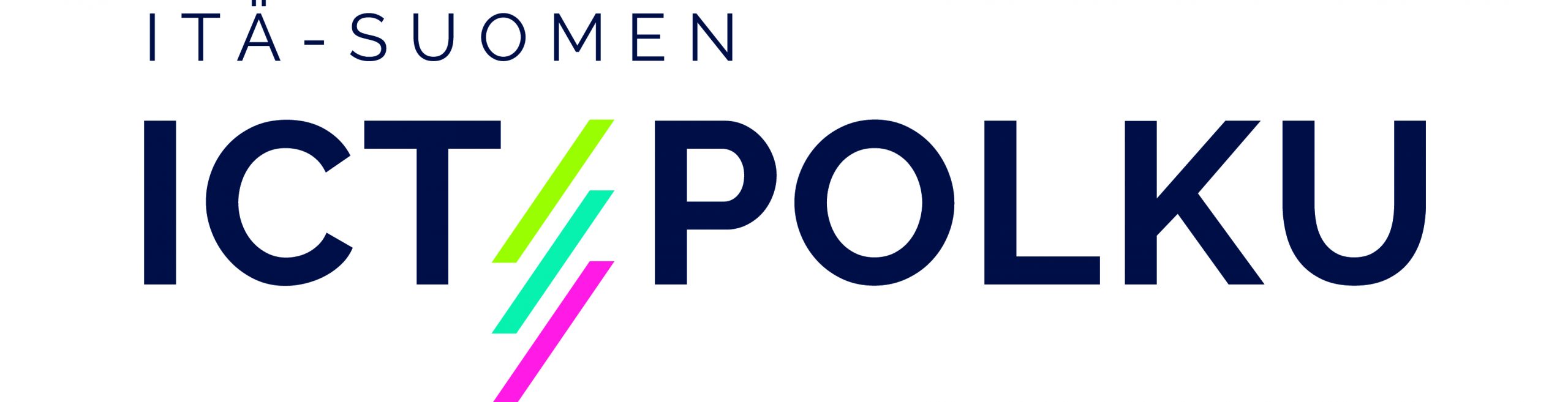 Logo, jossa lukee Itä-Suomen ICT-polku.